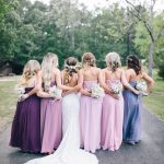 bridesmaid and maid of honor party