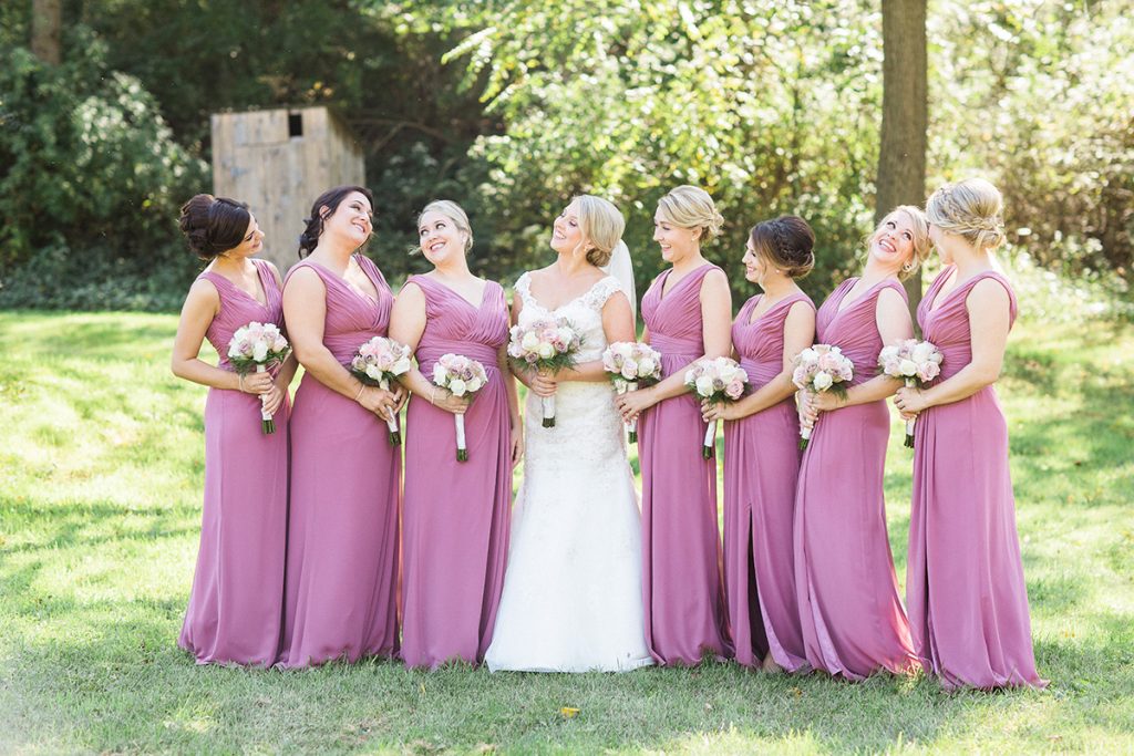 Trendy hot sale bridesmaid dresses